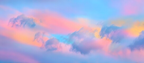 Pastel Sky Cloudscape