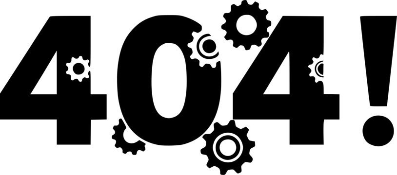 error 404 isolated icon. simple element illustration from programming concept icons. error 404 editable logo sign symbol design on white background. can be use for web and mobile 