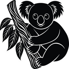 Obraz premium panda bear on tree