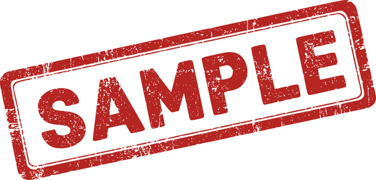 sample stamp on white background. sample stamp sign.
