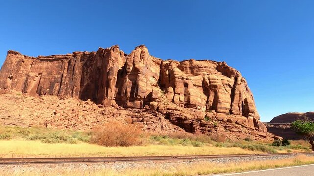 Utah Driving 1529 Potash Road Moab red rock desert