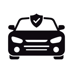 Car Protection and Security Icon.

