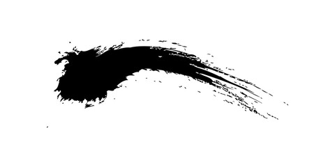 Brush strokes templates  vector grunge paintbrush.vector ilustration