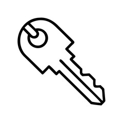 Minimalista ícone PNG chave