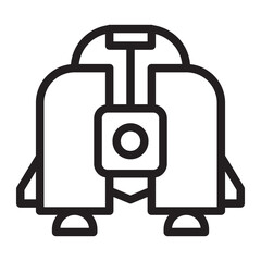 jetpack Line Icon