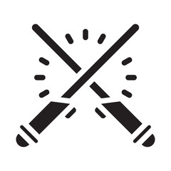 lightsaber Solid icon
