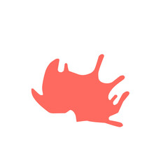 splash of strawberry liquid