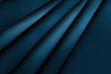 Obraz premium Dark Blue Draped Fabric Design