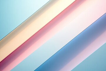 Obraz premium Abstract diagonal stripes of soft pastel colors