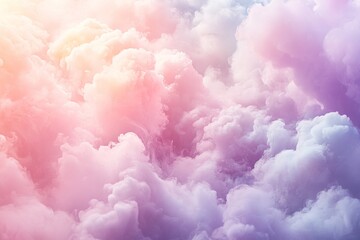 Pastel Cloudscape Background