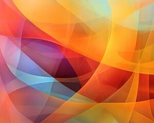 Abstract Colorful Geometric Design Background