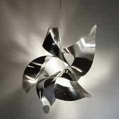 Modern Abstract Metal Pendant Lamp