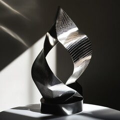 Modern Abstract Metal Sculpture