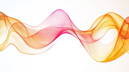 Abstract Colorful Wave Design