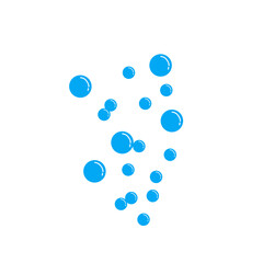 blue water bubble illustration