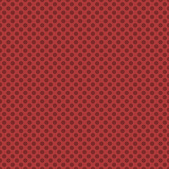 Seamless vector pattern with red dot texture. Minimalist and modern design, ideal for wallpapers, packaging, fabric prints, wrapping paper, and digital backgrounds.