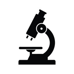 microscope isolated on white background