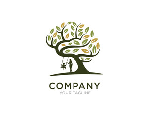 brain tree smart education logo symbol design template illustration inspiration