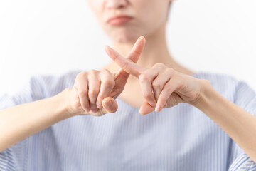 私服姿の女性　ライフスタイルイメージ