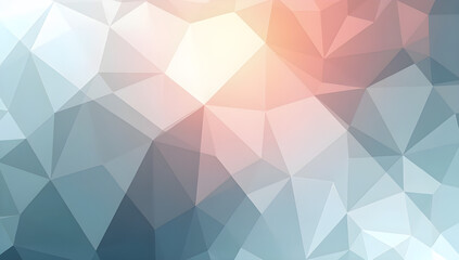 Fototapeta premium Low Poly Gradient Background 