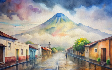 panorama of the old town