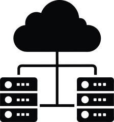 Data Security Shield and Encryption Technology, Startup Team Brainstorming AI and Cloud Tech, Chatbot and AI Assistant Interaction Silhouette Illustration