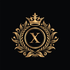 Vector golden frame. Elegant element for design in Eastern style, place for text. Floral golden border. Lace illustration for invitations and greeting cards.