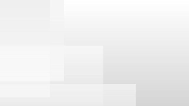 Abstract white gradient square looping motion 4k background seamless animated