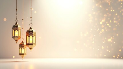 Ramadan eid mubarak islamic background