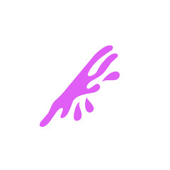 grape purple liquid vector