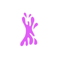 grape purple liquid vector