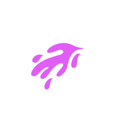 Obraz premium grape purple liquid vector