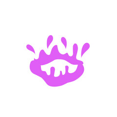 grape purple liquid vector