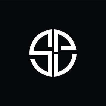 SPV logo SPV icon SPV monogram SPV letter minimalist Circle flat Unique modern abstract logo design.