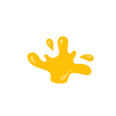 Obraz premium olive oil splash spill