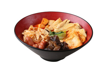 spicy Hot Pot Malatang in png file 마라탕