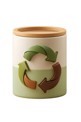 Eco-Friendly Recycle Bin Sustainable Design for Home and Office