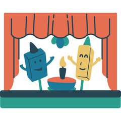 Local Birthday Puppet Show Icon