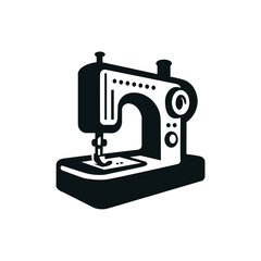 Sewing Machine Illustration Silhouette
