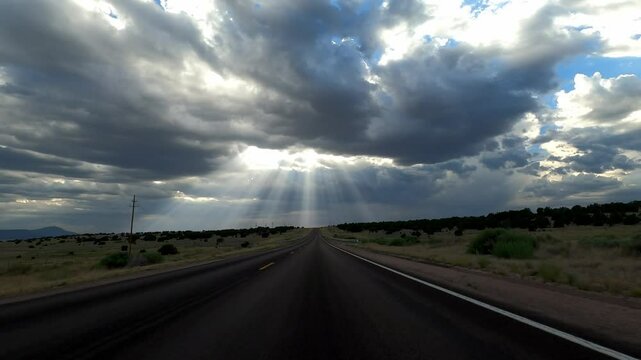 New Mexico Driving 0664 Pie Town Quemando