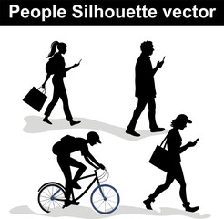 People Silhouette vector