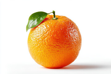 orange on white background