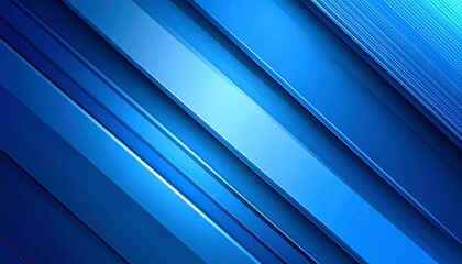 Obraz premium Abstract blue diagonal stripes