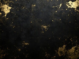 Dark, textured surface with golden speckles