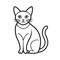 black cat cartoon