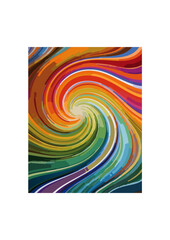 Fototapeta premium application where the rotational strength decreases with distance from the center. It creates the most natural and visually appealing vortex effect, ideal for simulating swirling water, wind, or abst