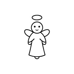 angel with heart