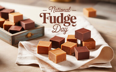 National fudge day, National peanut butter fudge day, penuche fudge day 2025