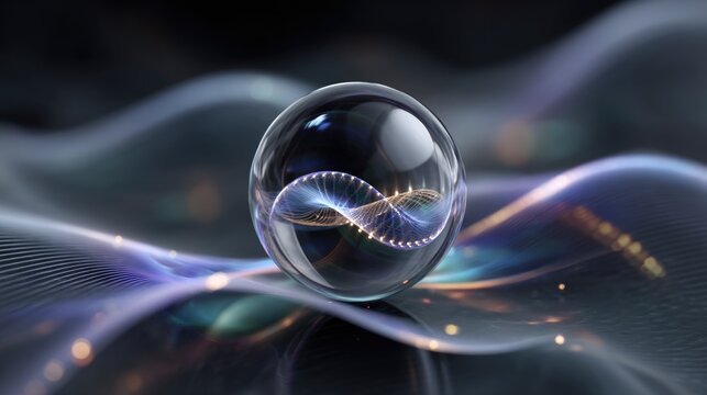 Active qubit visualized in a dynamic quantum state