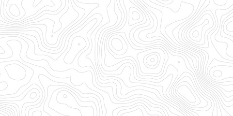 Abstract topography contour map line and modern wavy map line design, digital print terrain lines texture vector white background.